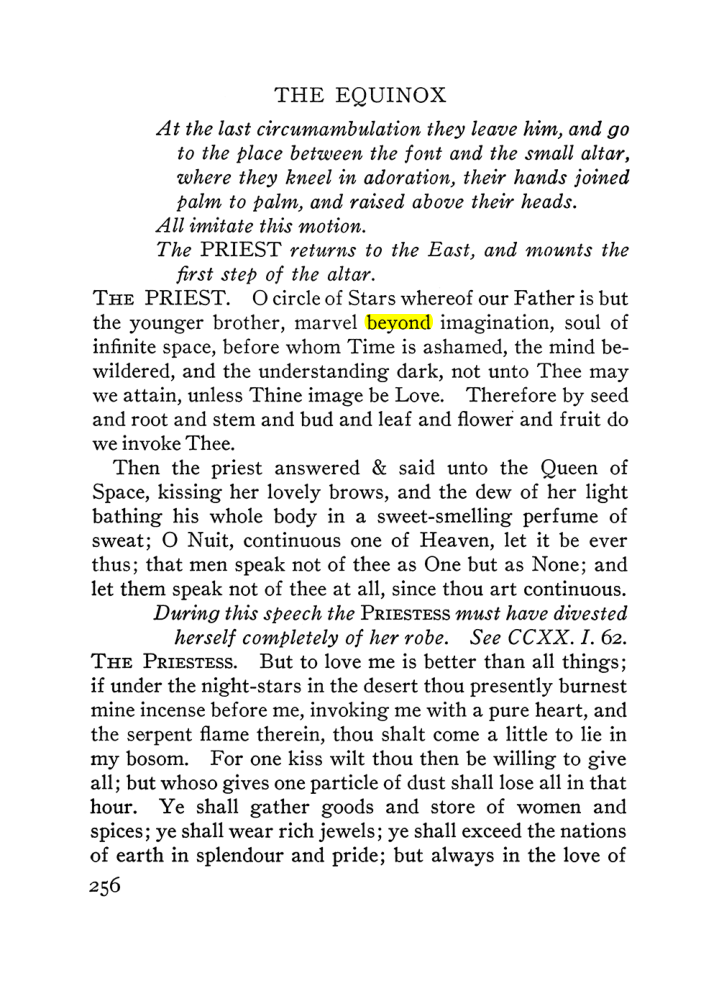 Original scan of The Equinox (Volume III, Number I), PDF page 270