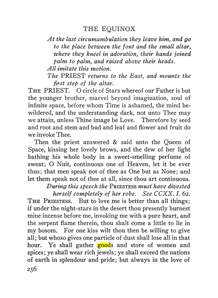 Original scan of The Equinox (Volume III, Number I), PDF page 270