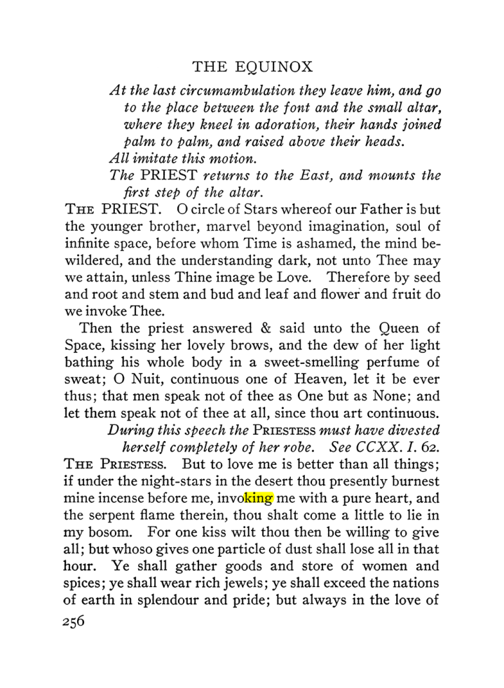 Original scan of The Equinox (Volume III, Number I), PDF page 270