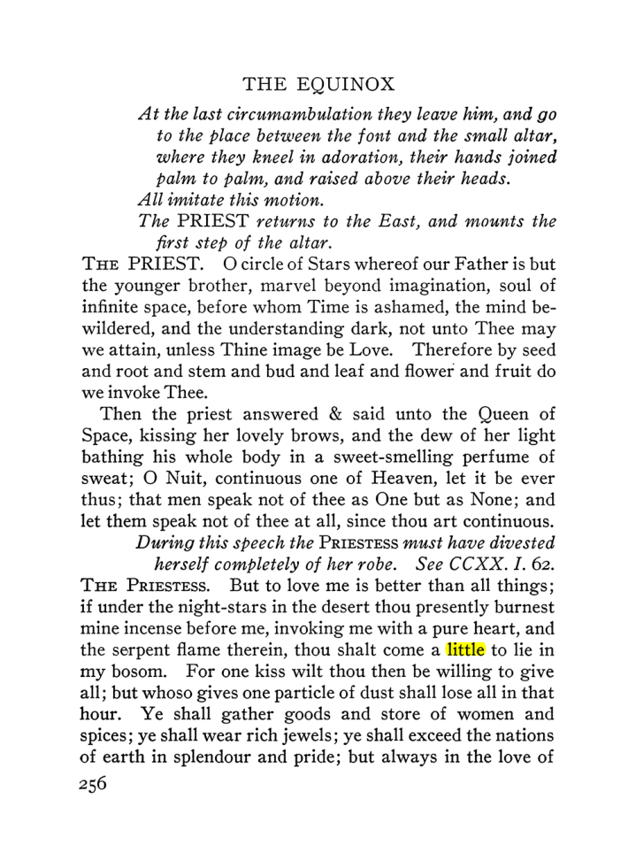Original scan of The Equinox (Volume III, Number I), PDF page 270