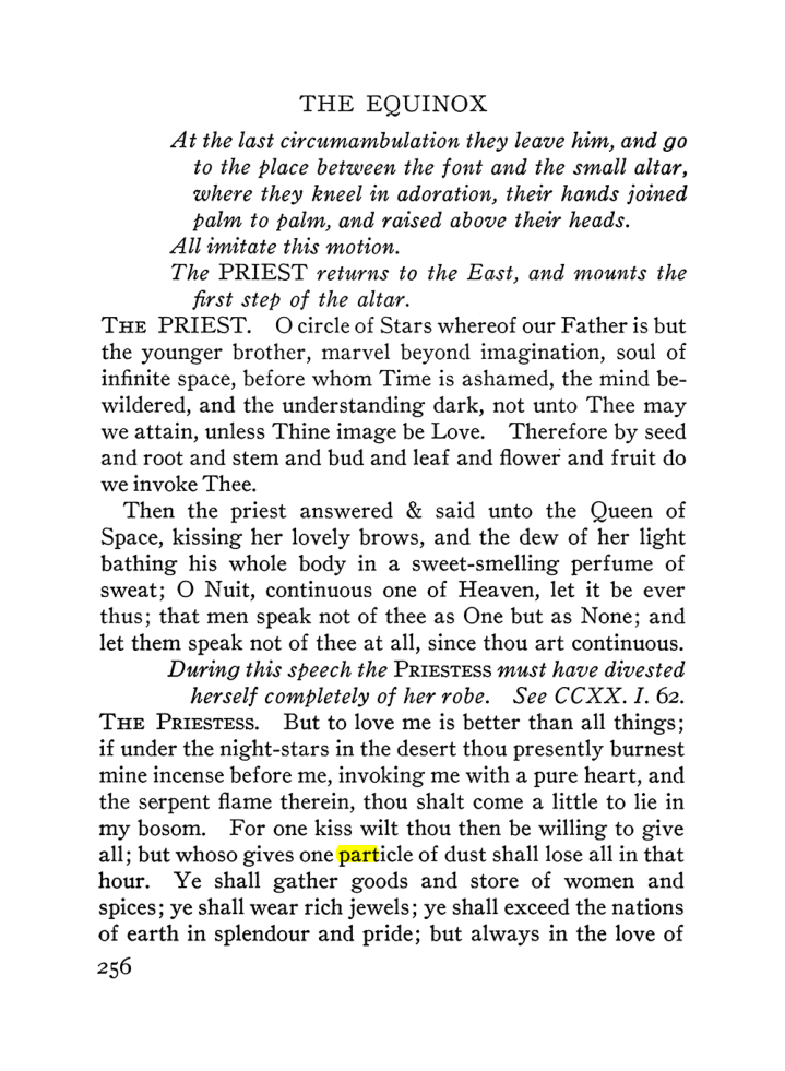 Original scan of The Equinox (Volume III, Number I), PDF page 270