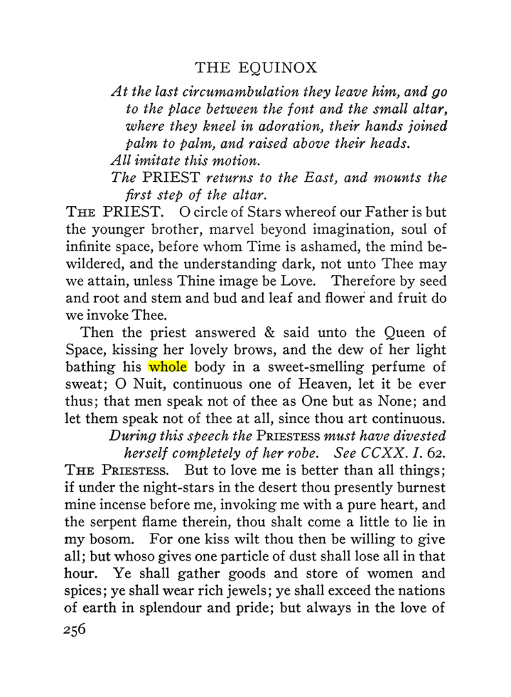 Original scan of The Equinox (Volume III, Number I), PDF page 270