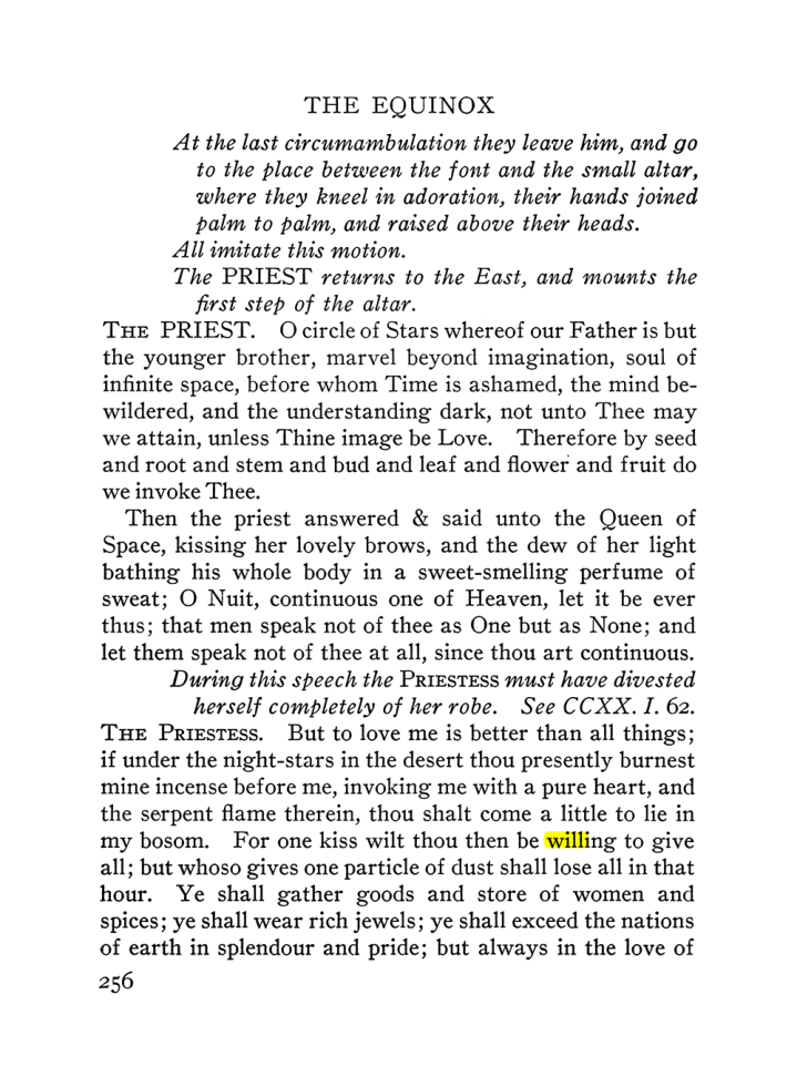 Original scan of The Equinox (Volume III, Number I), PDF page 270