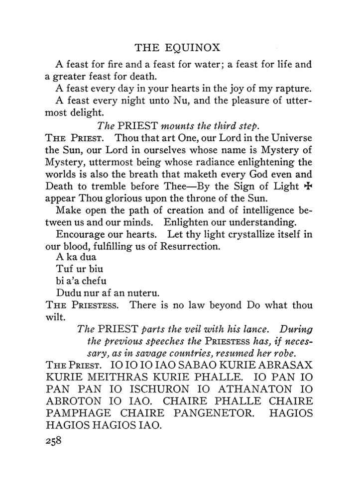 Original scan of The Equinox (Volume III, Number I), PDF page 272