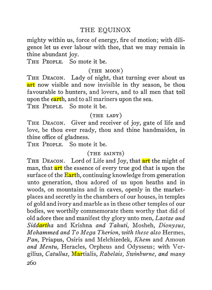 Original scan of The Equinox (Volume III, Number I), PDF page 274