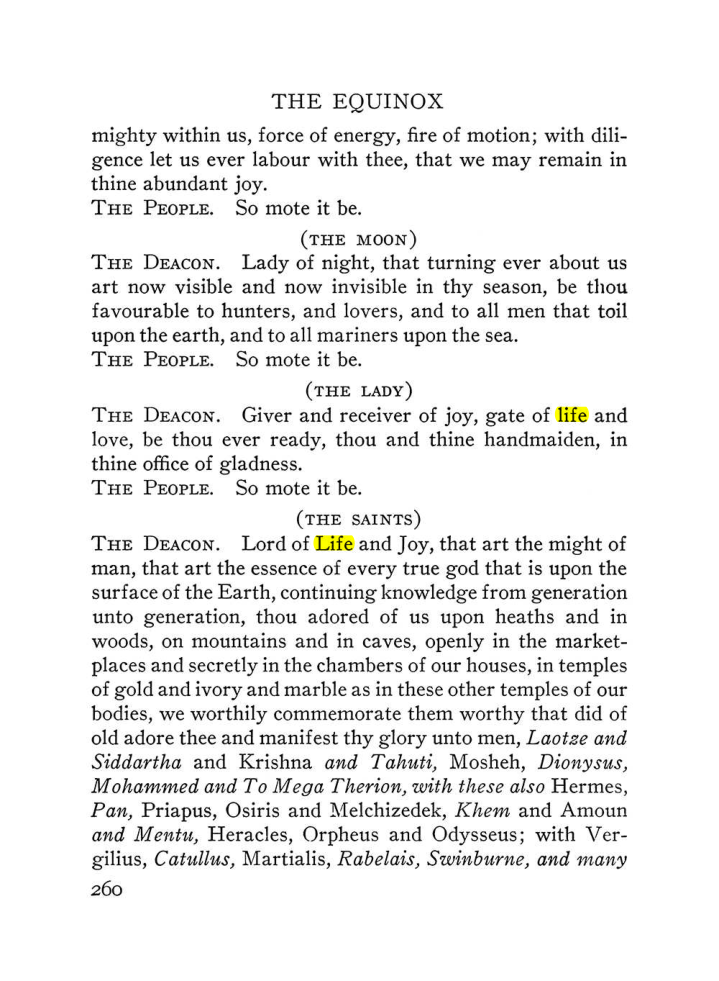 Original scan of The Equinox (Volume III, Number I), PDF page 274
