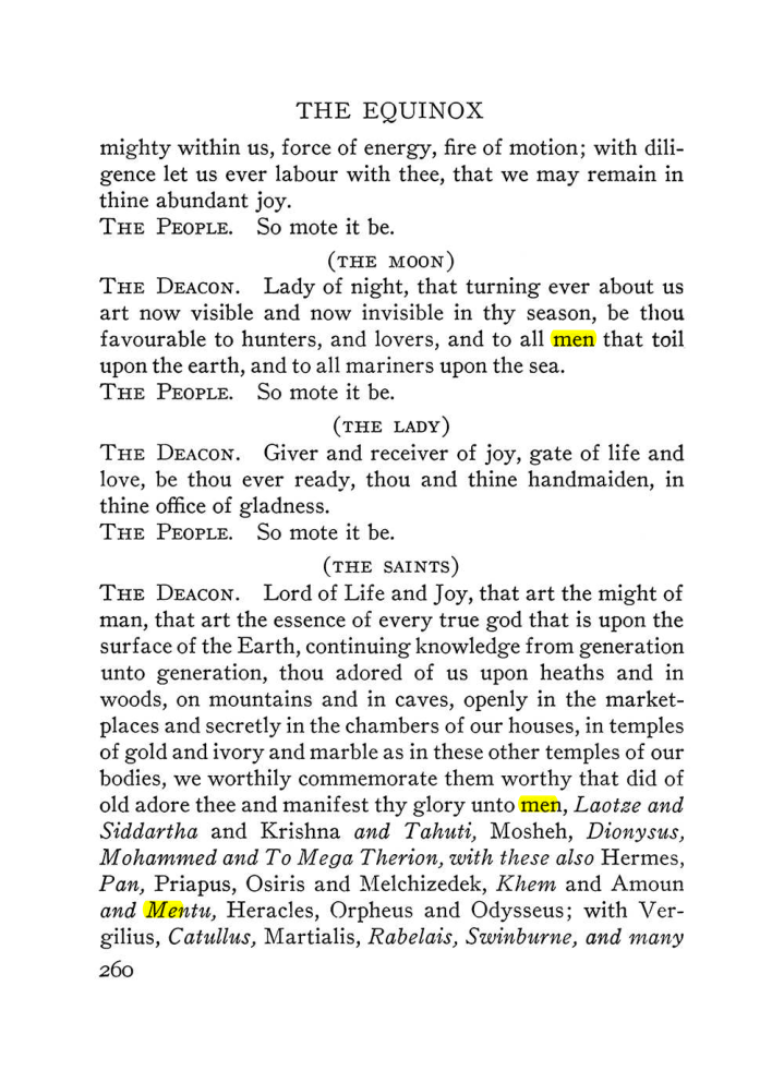 Original scan of The Equinox (Volume III, Number I), PDF page 274