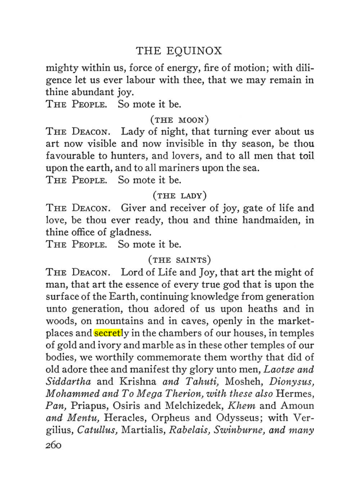 Original scan of The Equinox (Volume III, Number I), PDF page 274