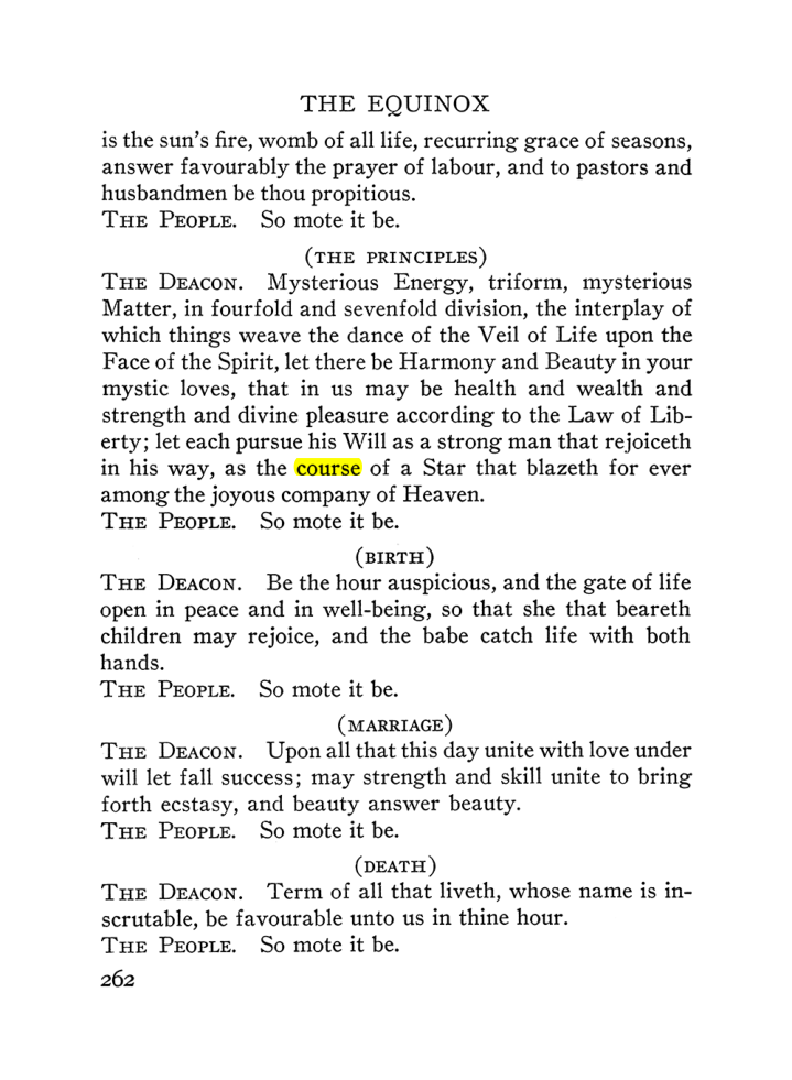 Original scan of The Equinox (Volume III, Number I), PDF page 276