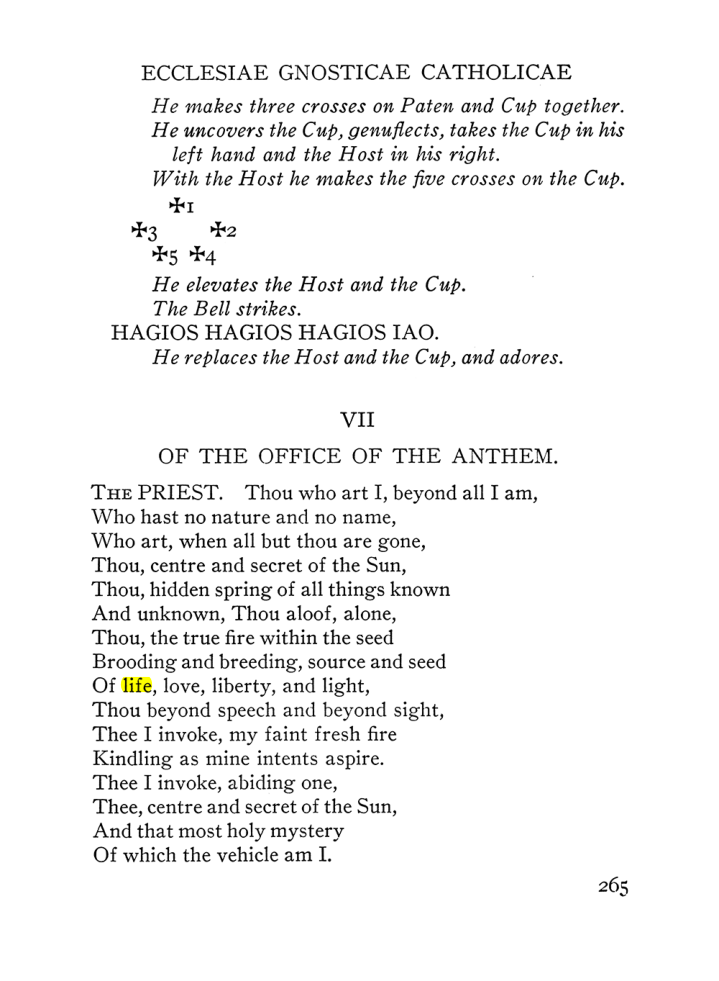 Original scan of The Equinox (Volume III, Number I), PDF page 279