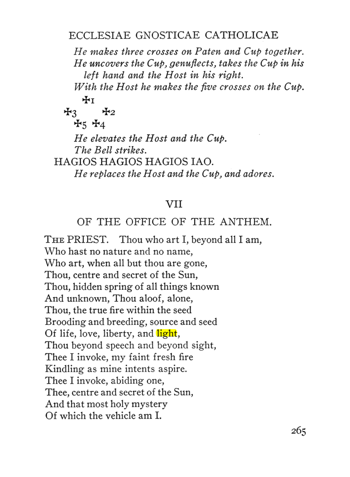 Original scan of The Equinox (Volume III, Number I), PDF page 279
