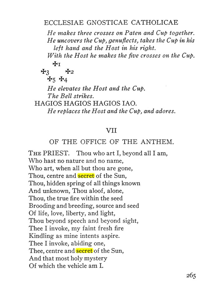Original scan of The Equinox (Volume III, Number I), PDF page 279