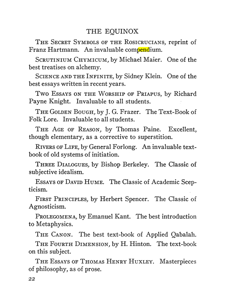 Original scan of The Equinox (Volume III, Number I), PDF page 28