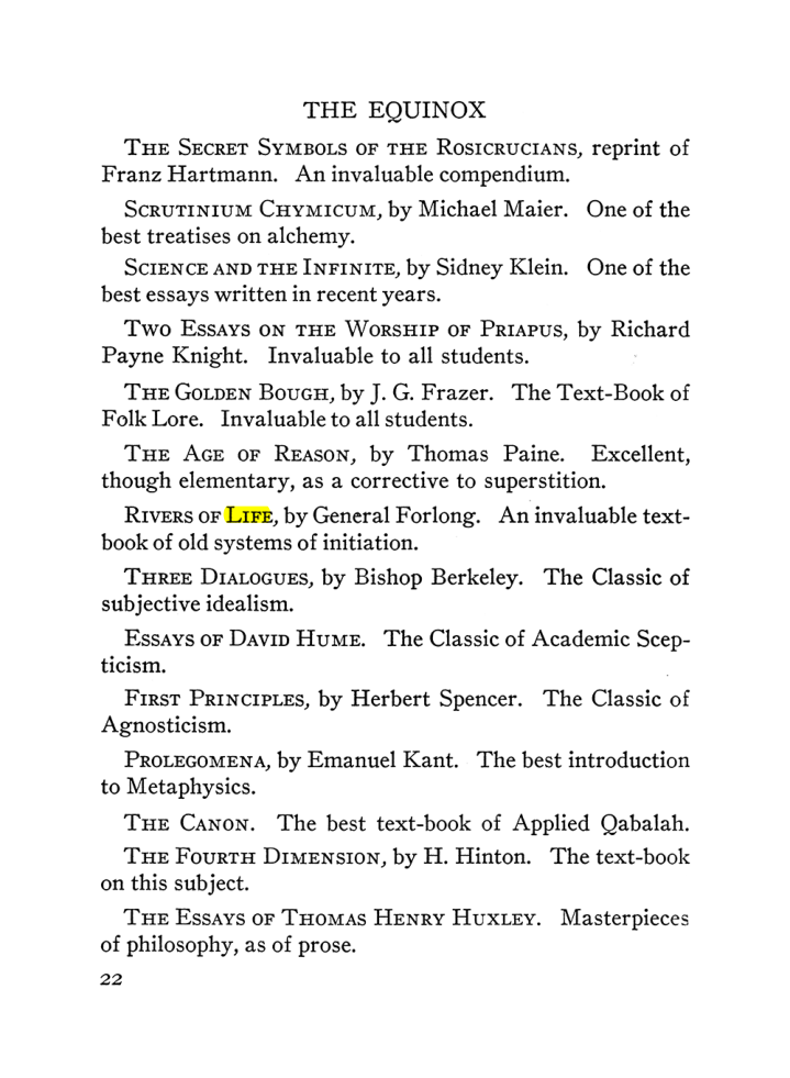 Original scan of The Equinox (Volume III, Number I), PDF page 28