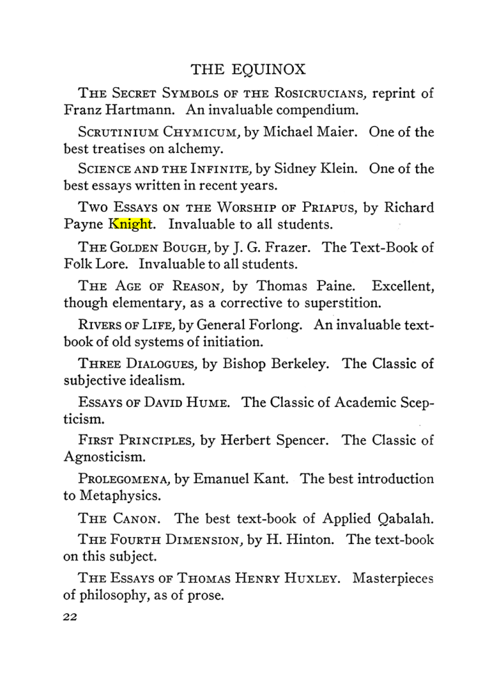 Original scan of The Equinox (Volume III, Number I), PDF page 28