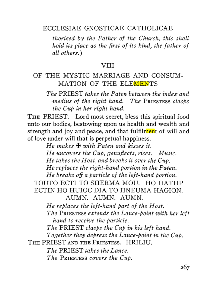 Original scan of The Equinox (Volume III, Number I), PDF page 281