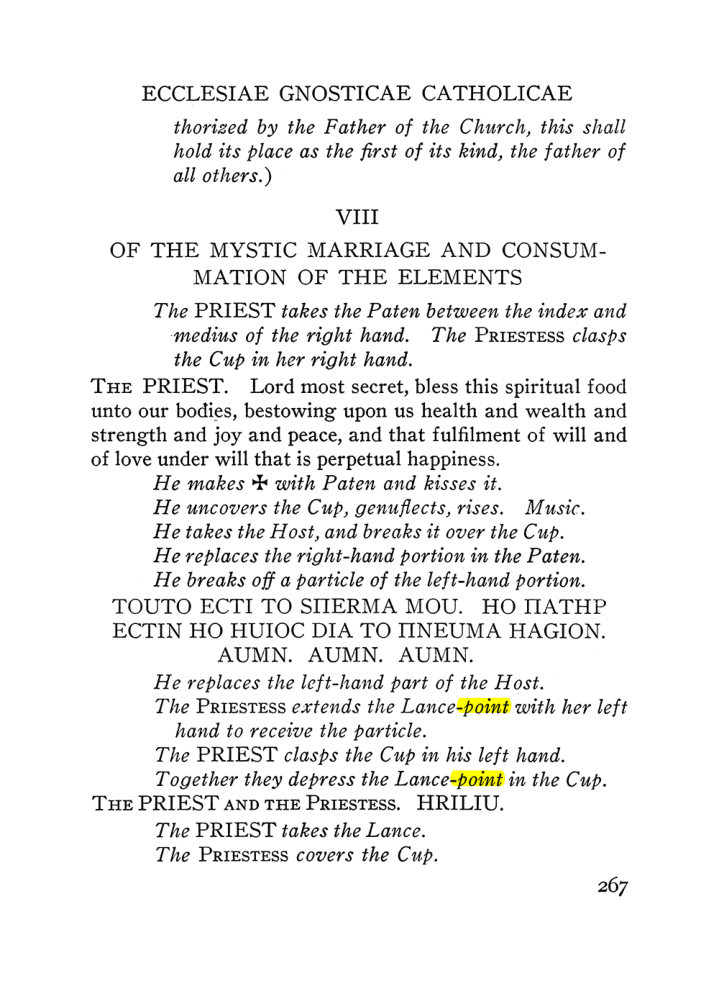 Original scan of The Equinox (Volume III, Number I), PDF page 281