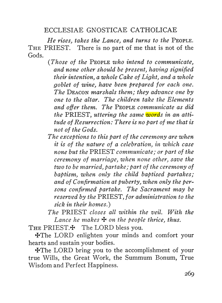 Original scan of The Equinox (Volume III, Number I), PDF page 283