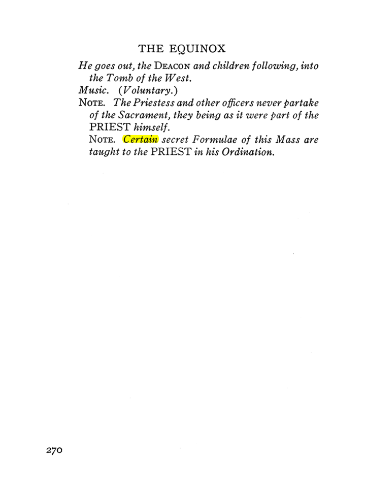 Original scan of The Equinox (Volume III, Number I), PDF page 284