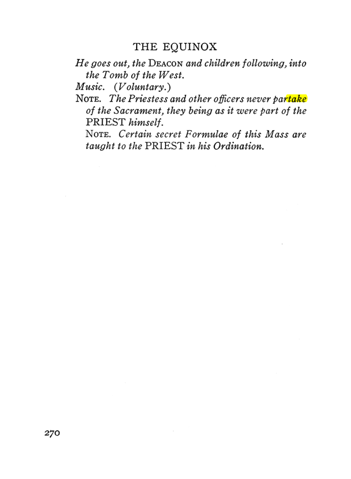 Original scan of The Equinox (Volume III, Number I), PDF page 284