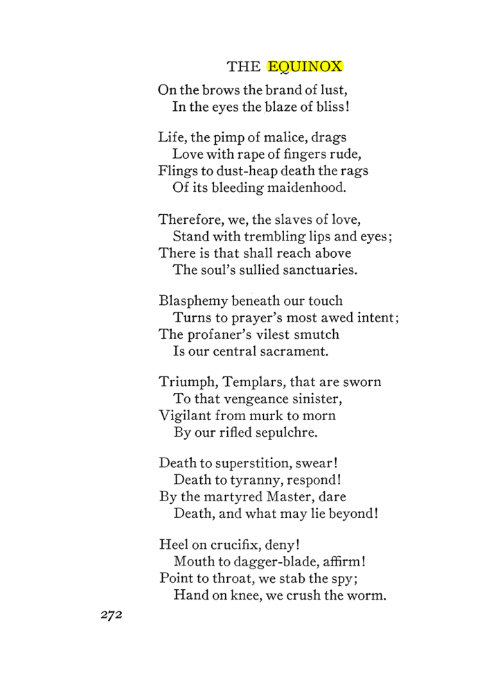 Original scan of The Equinox (Volume III, Number I), PDF page 286