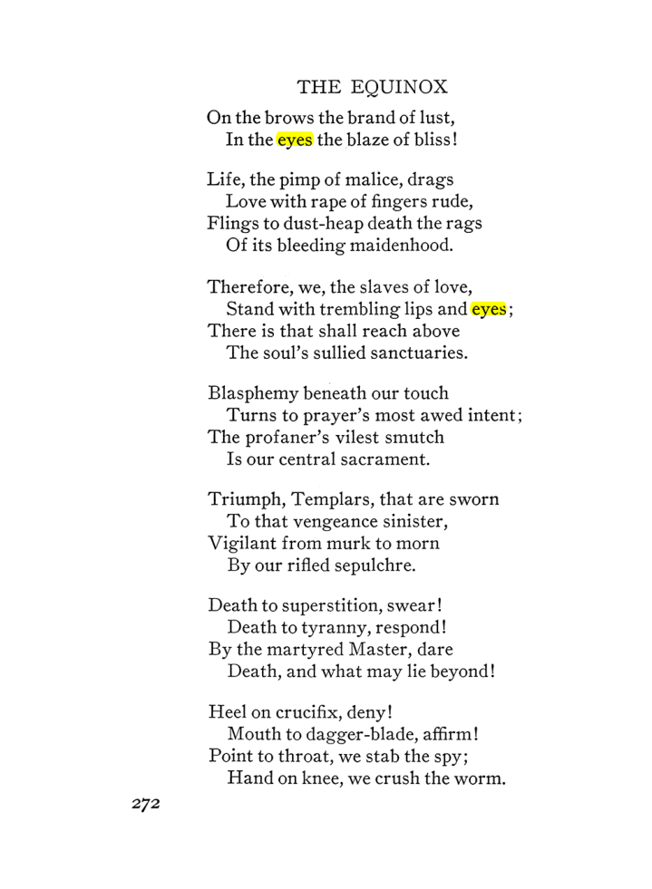 Original scan of The Equinox (Volume III, Number I), PDF page 286