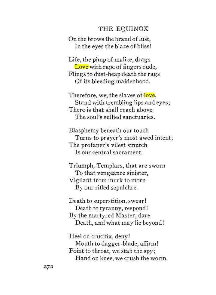 Original scan of The Equinox (Volume III, Number I), PDF page 286