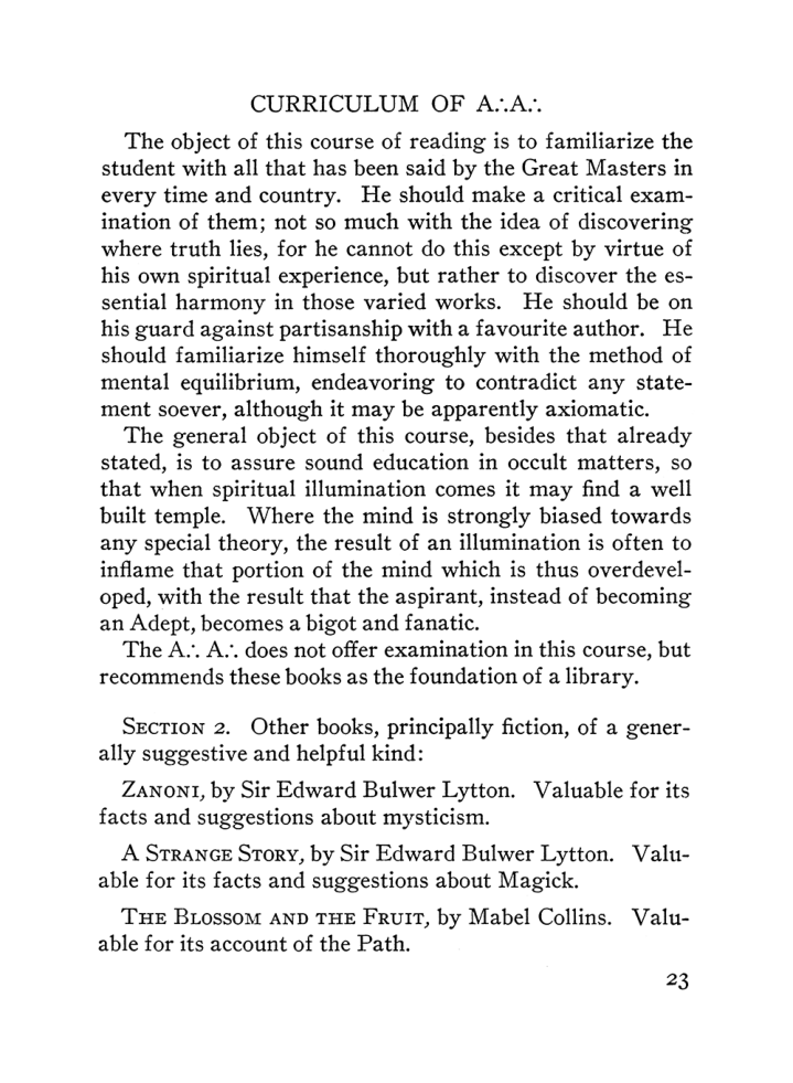 Original scan of The Equinox (Volume III, Number I), PDF page 29