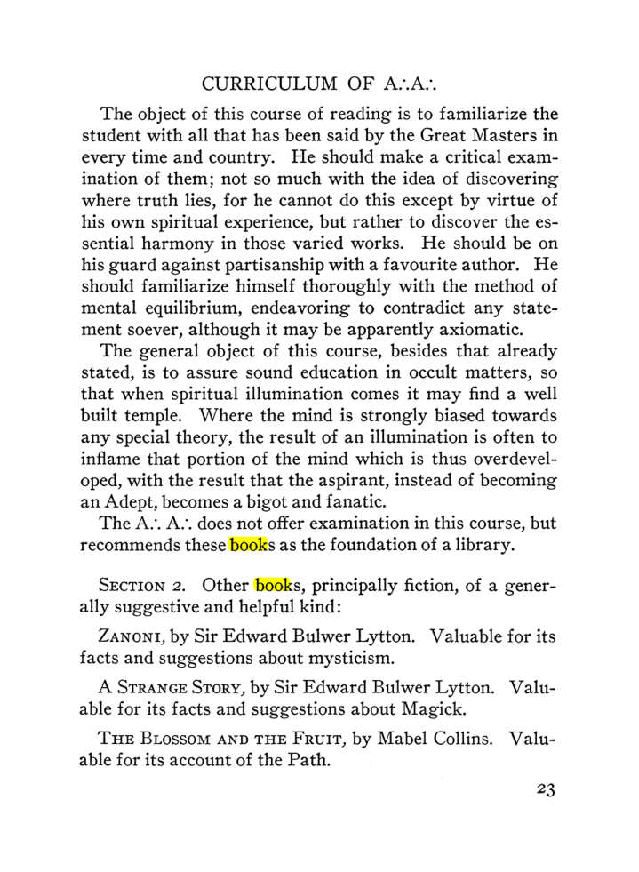 Original scan of The Equinox (Volume III, Number I), PDF page 29