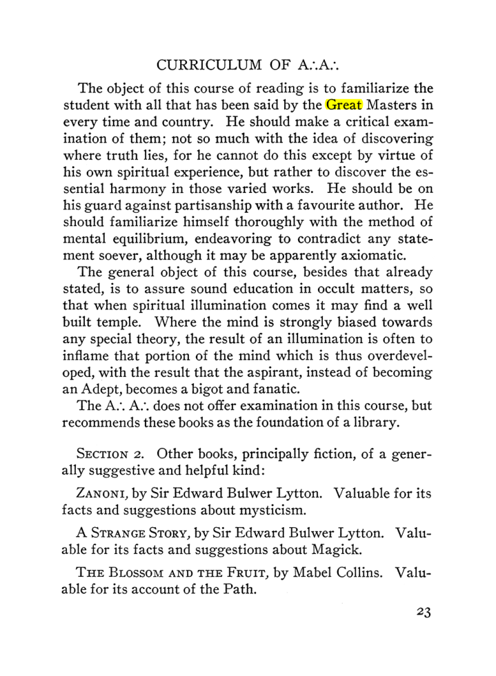 Original scan of The Equinox (Volume III, Number I), PDF page 29