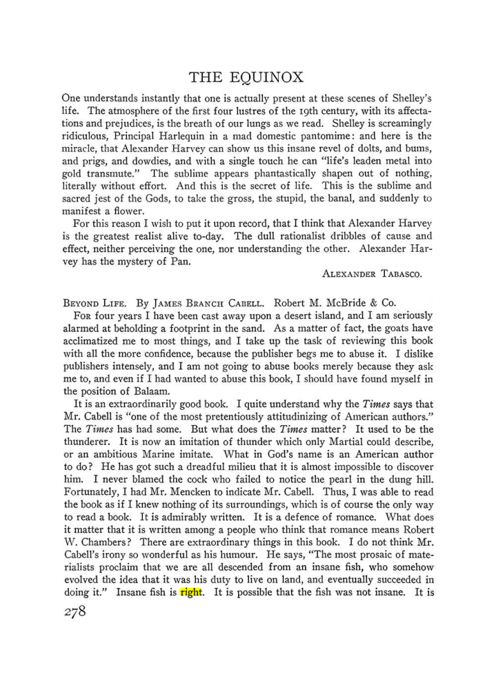 Original scan of The Equinox (Volume III, Number I), PDF page 292