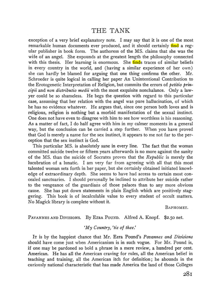 Original scan of The Equinox (Volume III, Number I), PDF page 295