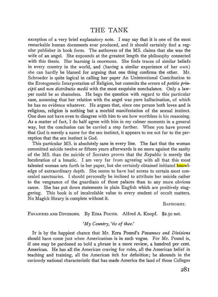 Original scan of The Equinox (Volume III, Number I), PDF page 295