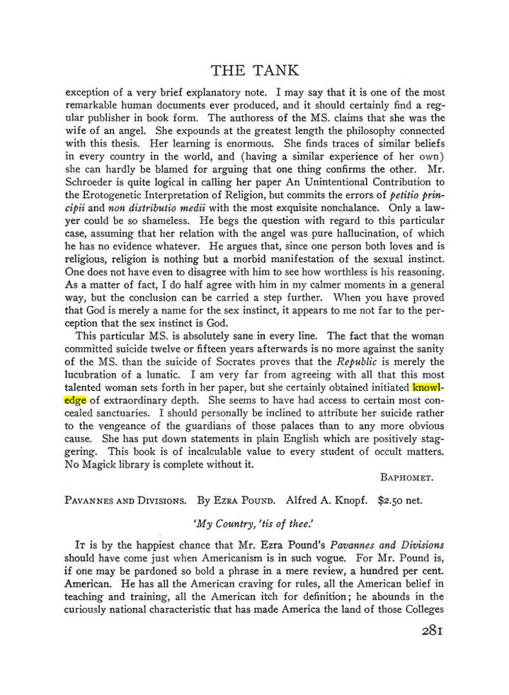 Original scan of The Equinox (Volume III, Number I), PDF page 295