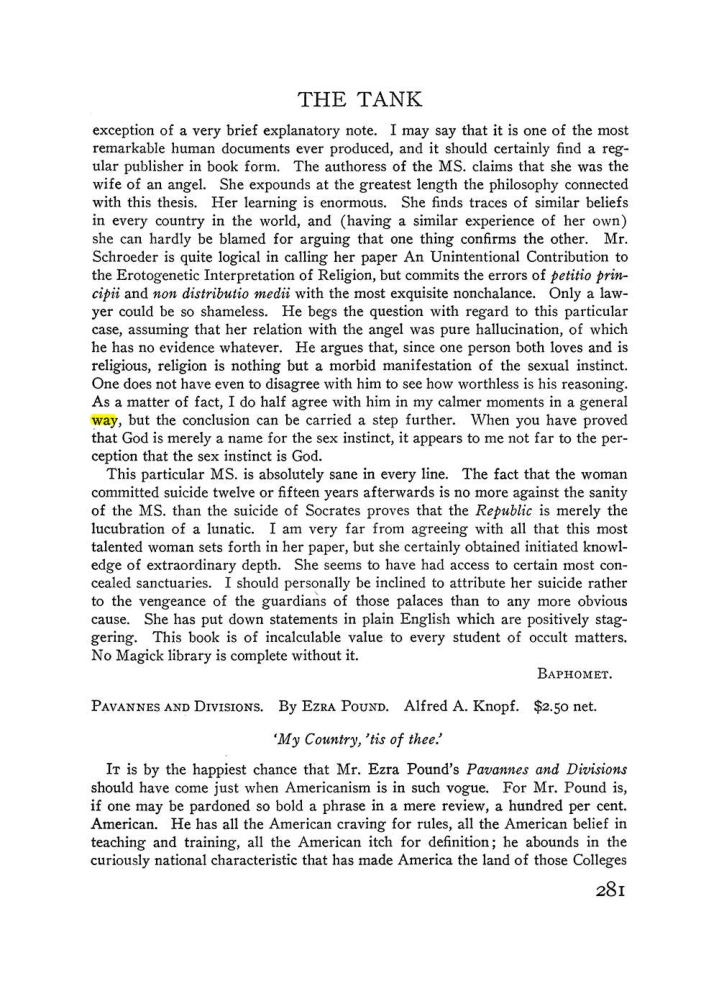 Original scan of The Equinox (Volume III, Number I), PDF page 295