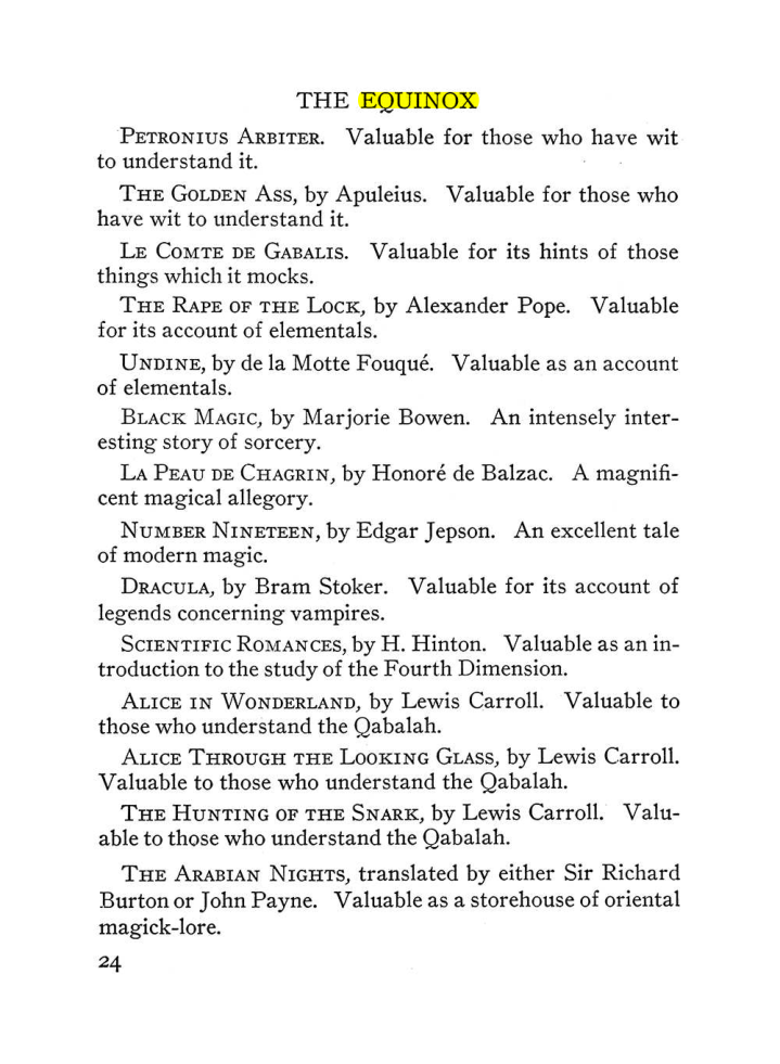 Original scan of The Equinox (Volume III, Number I), PDF page 30