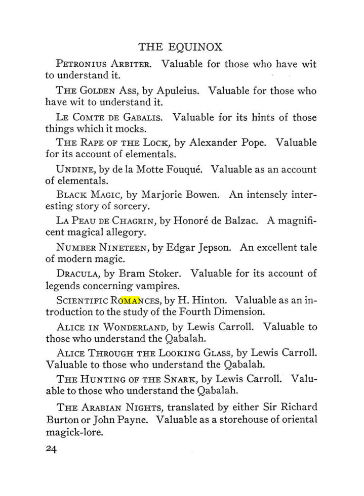 Original scan of The Equinox (Volume III, Number I), PDF page 30