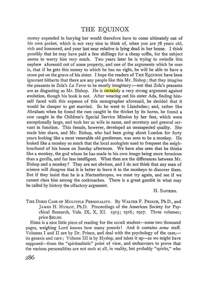 Original scan of The Equinox (Volume III, Number I), PDF page 300