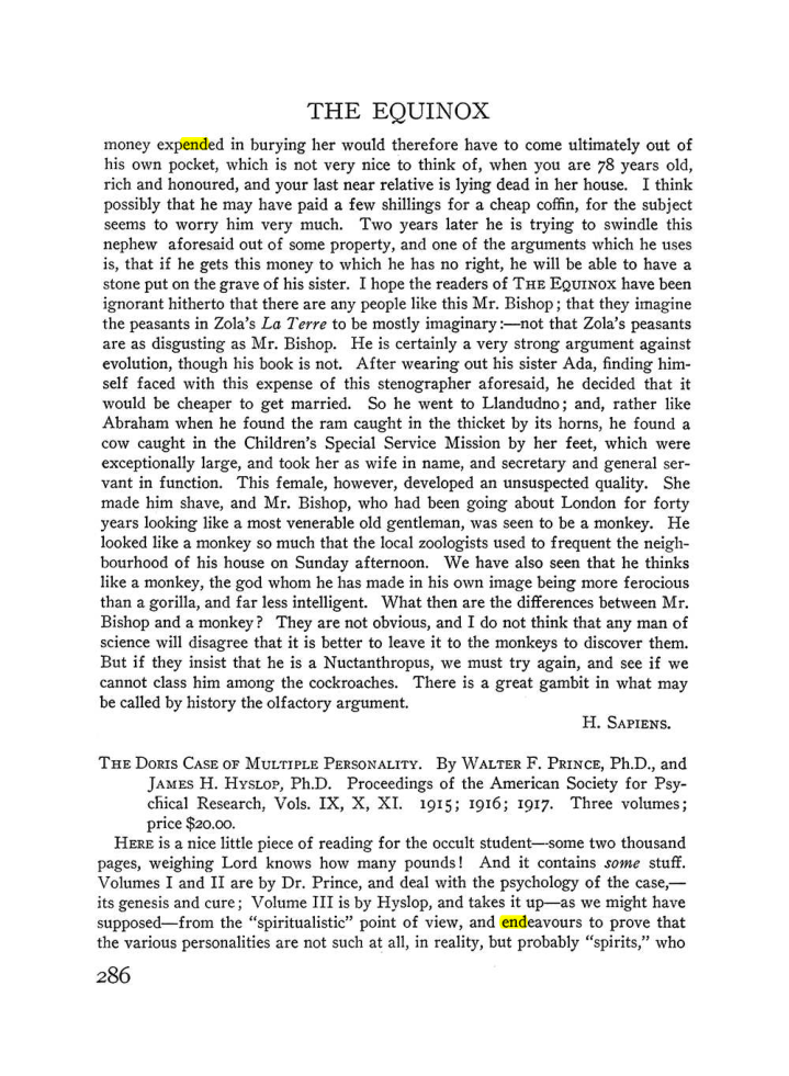 Original scan of The Equinox (Volume III, Number I), PDF page 300