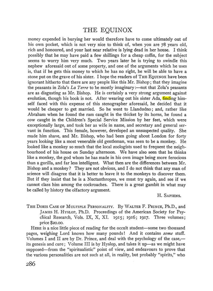 Original scan of The Equinox (Volume III, Number I), PDF page 300