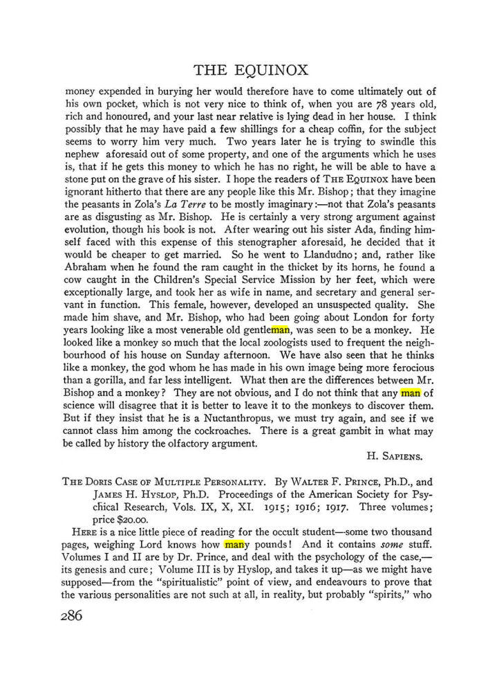 Original scan of The Equinox (Volume III, Number I), PDF page 300