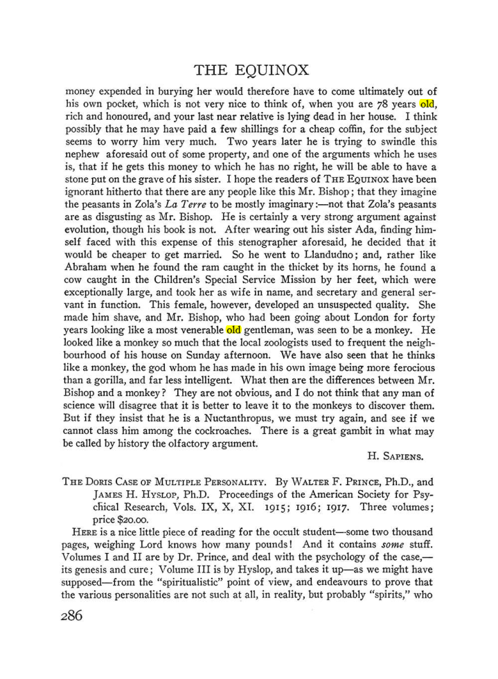 Original scan of The Equinox (Volume III, Number I), PDF page 300