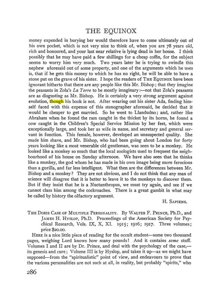 Original scan of The Equinox (Volume III, Number I), PDF page 300