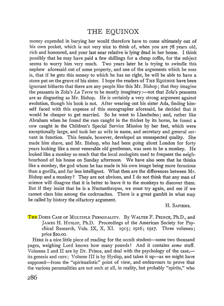 Original scan of The Equinox (Volume III, Number I), PDF page 300