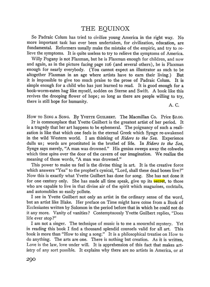 Original scan of The Equinox (Volume III, Number I), PDF page 304