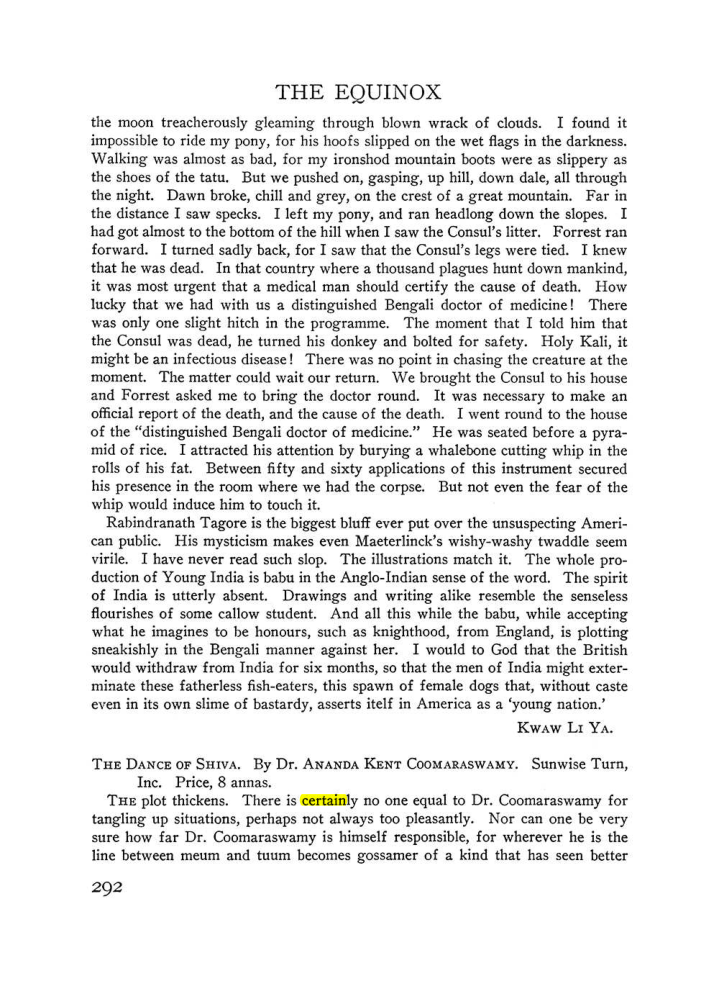 Original scan of The Equinox (Volume III, Number I), PDF page 306