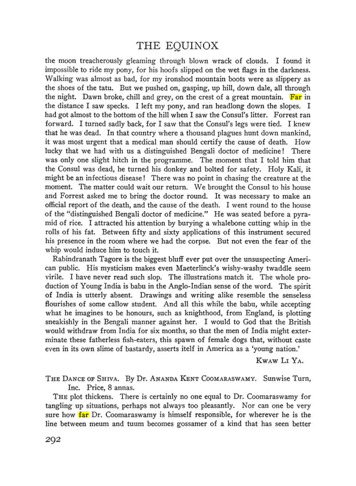 Original scan of The Equinox (Volume III, Number I), PDF page 306