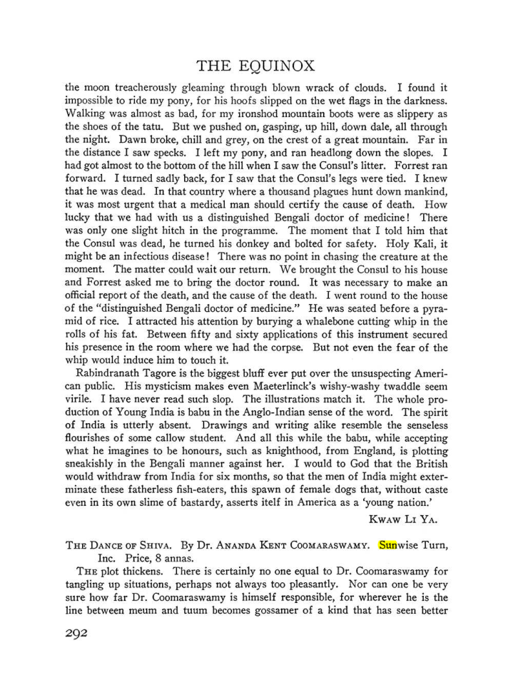 Original scan of The Equinox (Volume III, Number I), PDF page 306