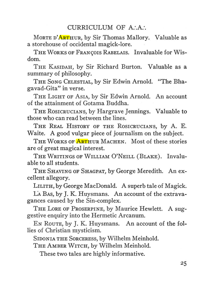 Original scan of The Equinox (Volume III, Number I), PDF page 31