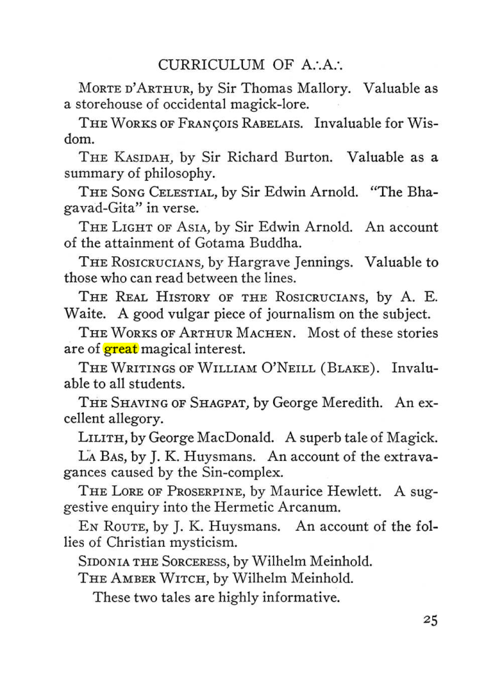 Original scan of The Equinox (Volume III, Number I), PDF page 31